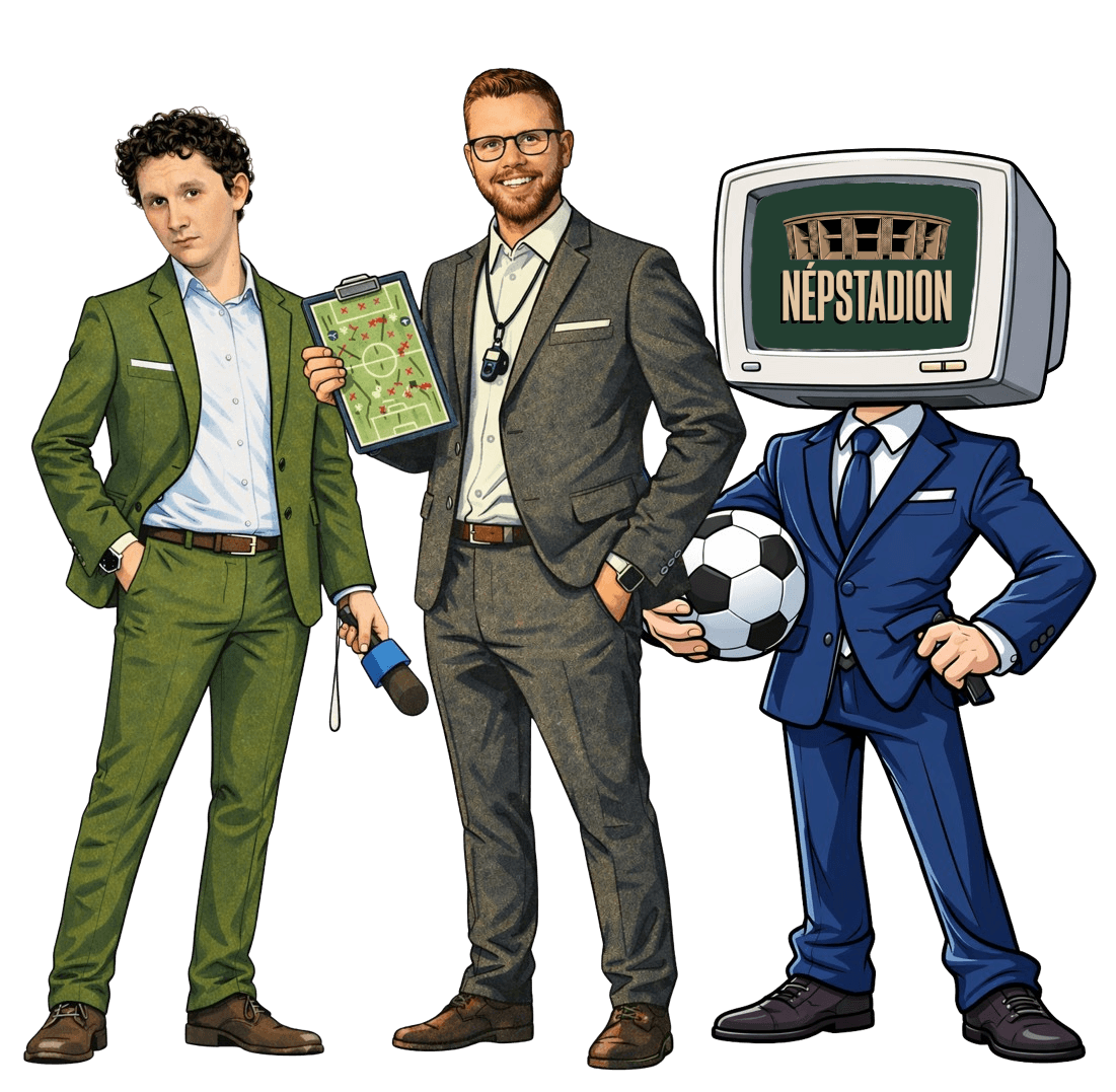 A Népstadion Podcast csapata